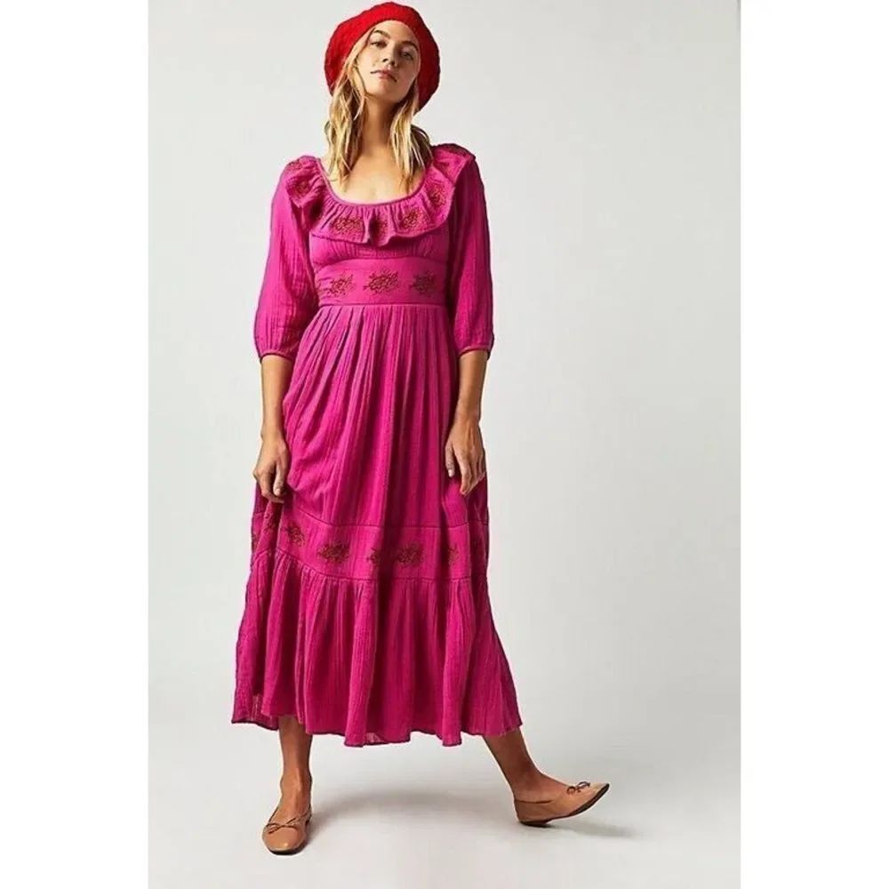 Free People Lovers Lane Maxi Dress